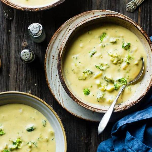 西兰花奶酪汤酮汤食谱