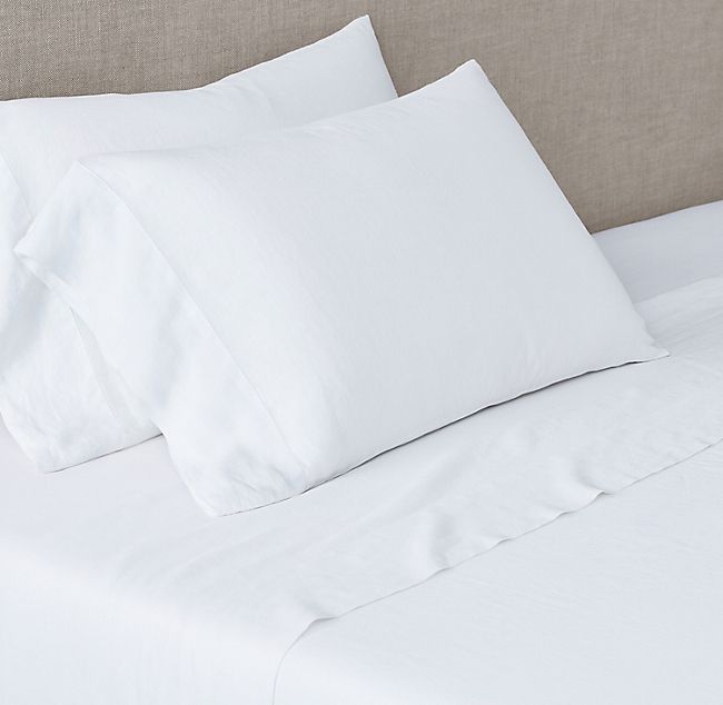 意大利超细轻质亚麻床单套