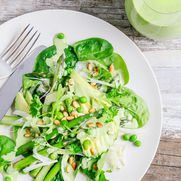 一个健康的沙拉