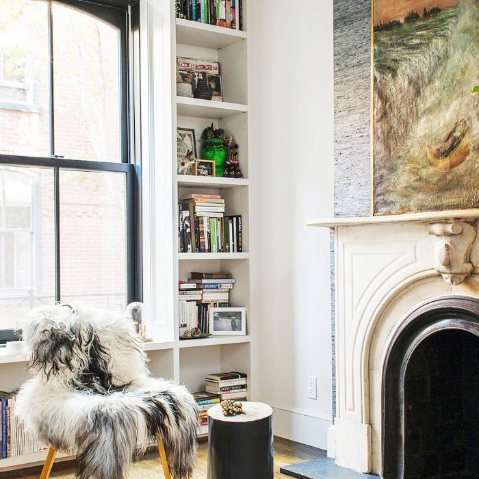 一个舒适的壁炉