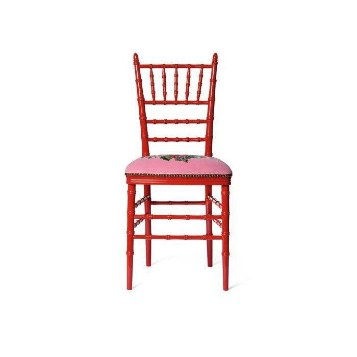 古驰装饰 - 红椅子