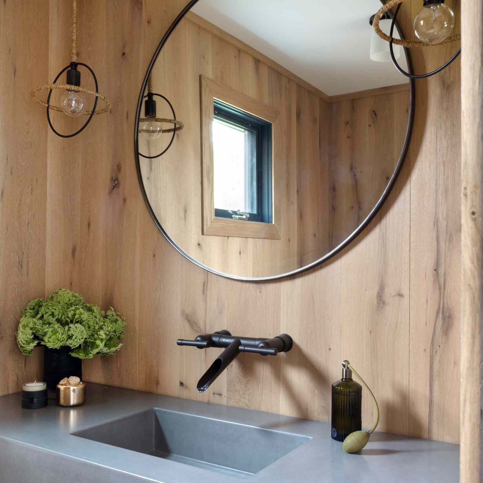 农舍浴室的想法