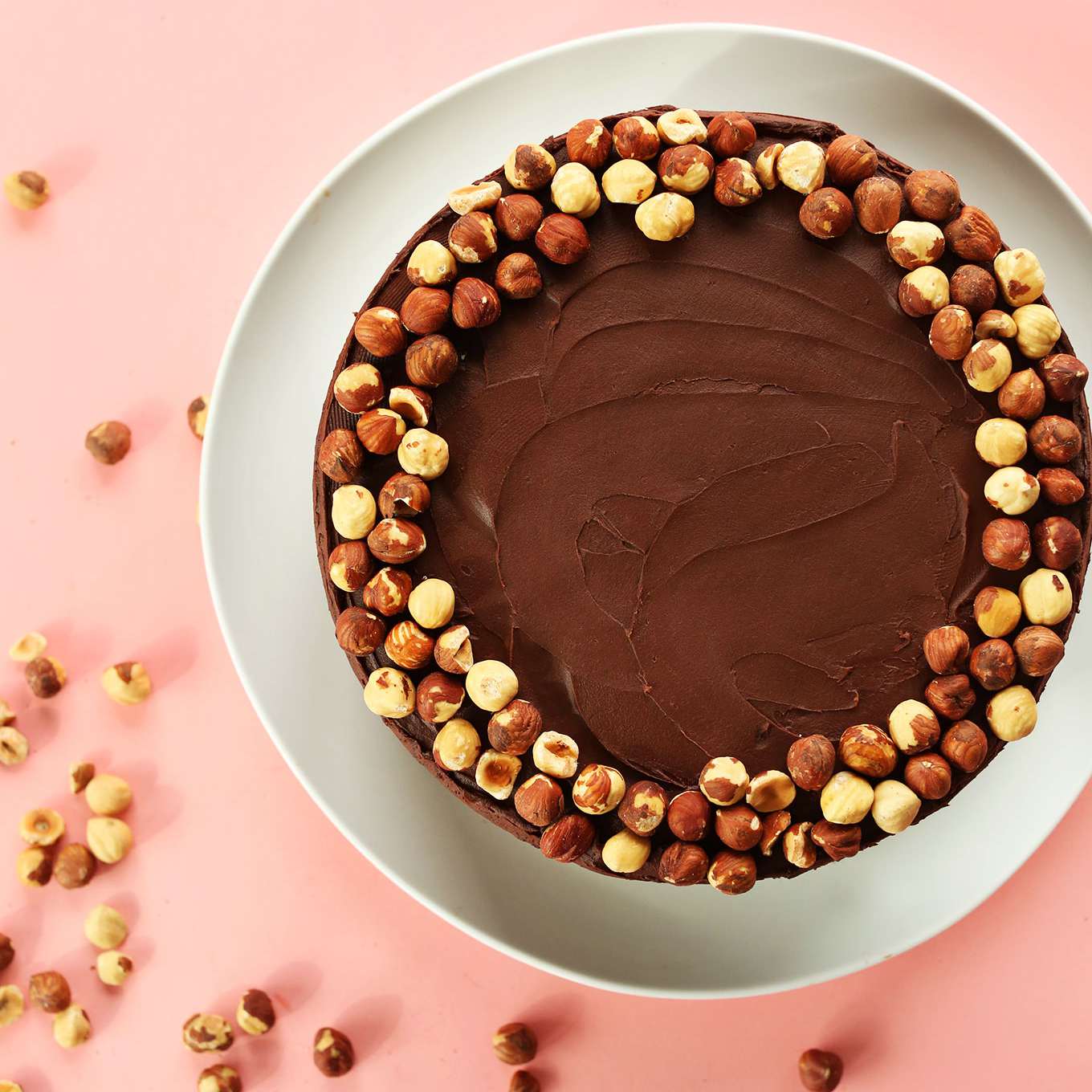 最佳蛋糕食谱-极简主义面包师，1碗巧克力榛子蛋糕