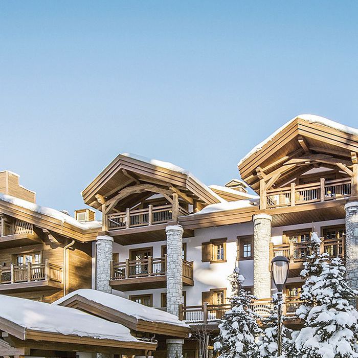 阿尔卑斯山的豪华酒店