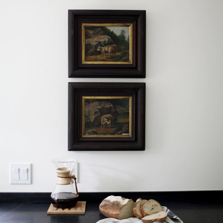 厨房墙衬里仿古艺术