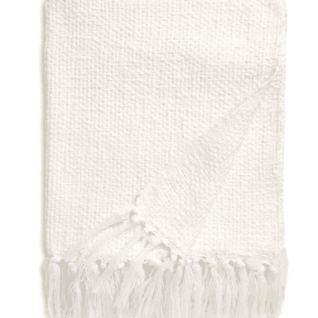 诺德斯特龙织造棉毯