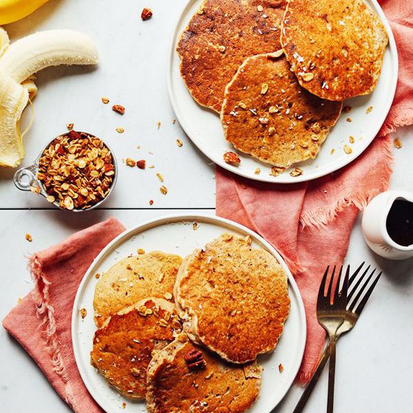 无麸质香蕉煎饼食谱