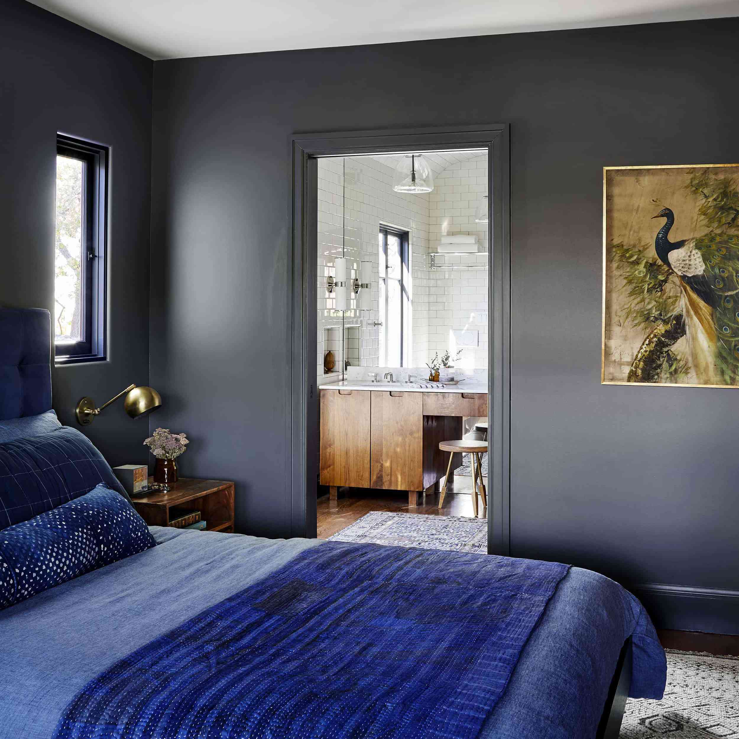 卧室墙上的艺术