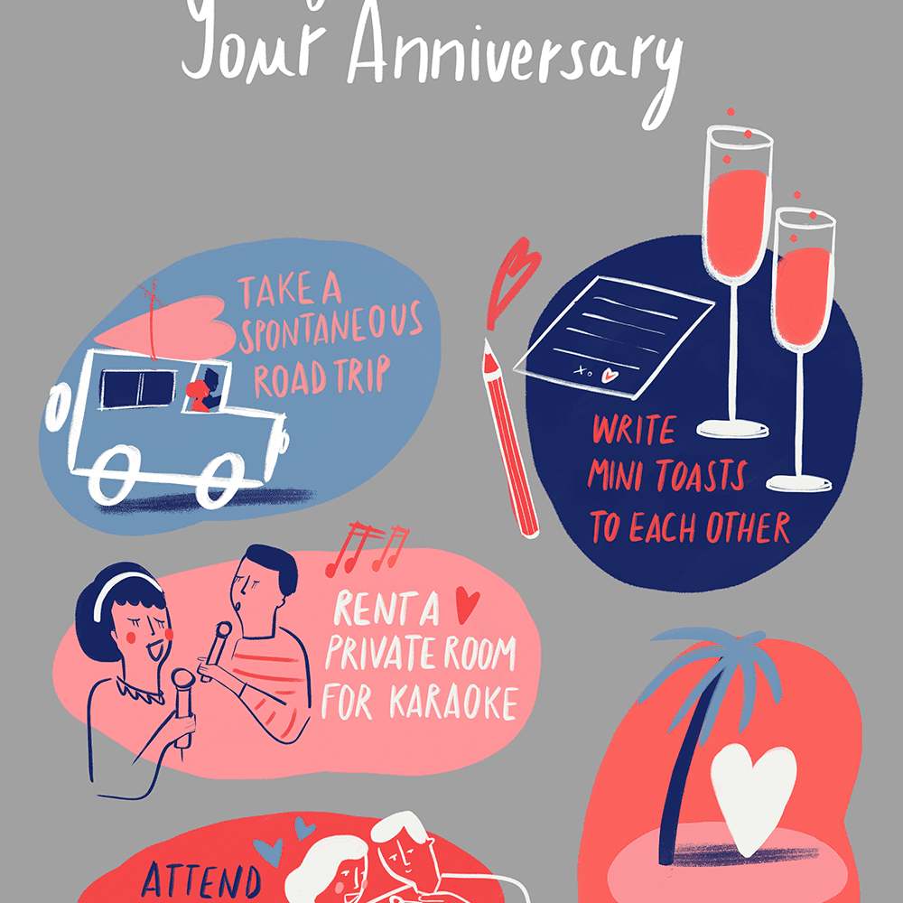 庆祝结婚周年的有趣方式