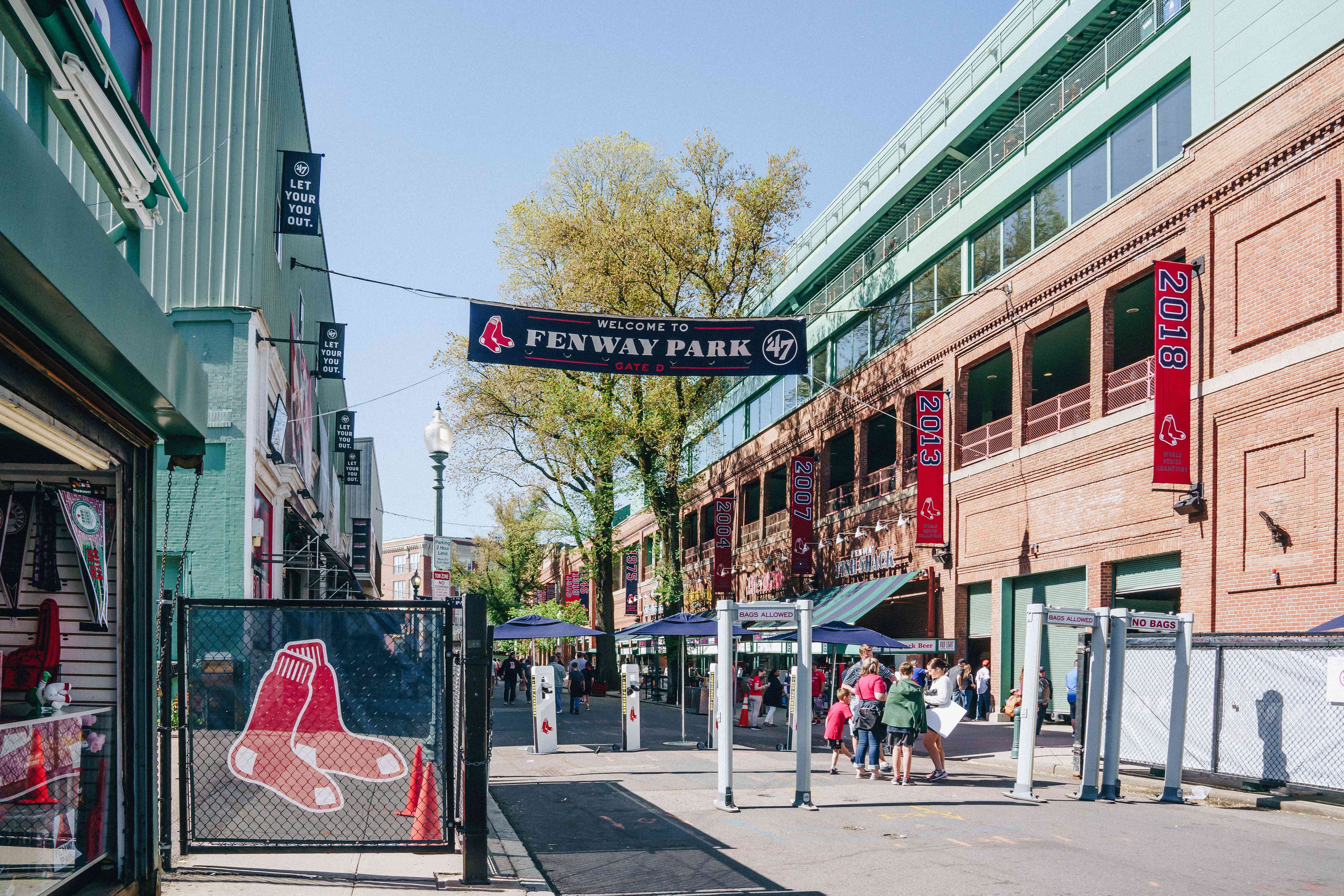 在芬威公园栅极