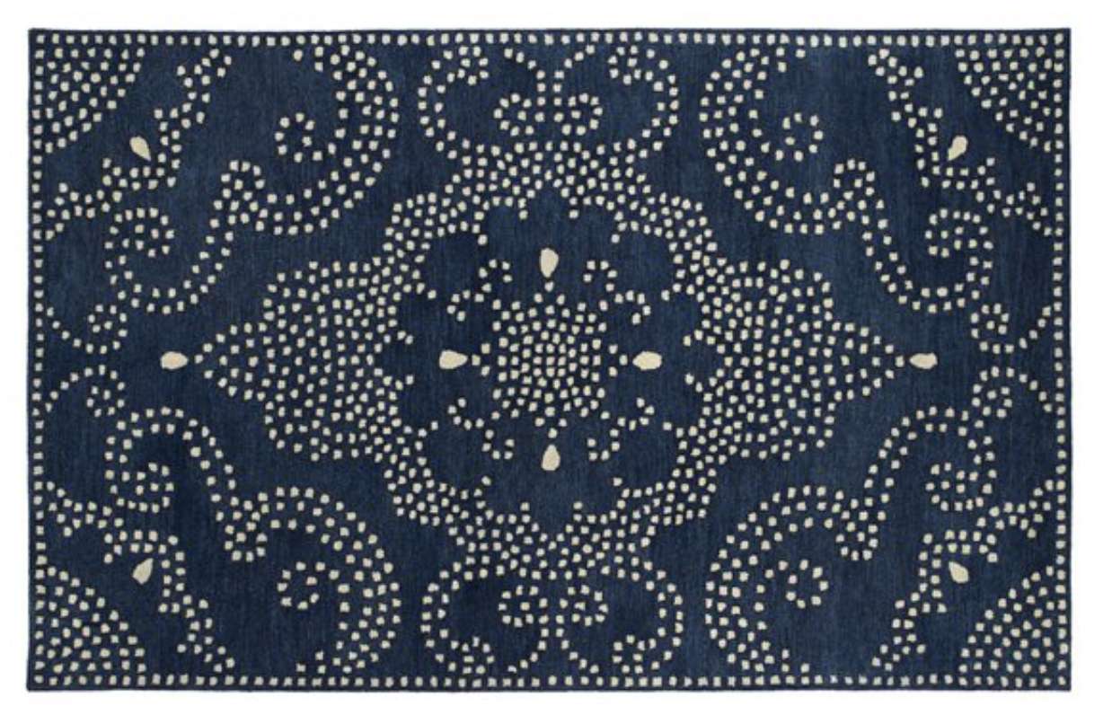 一个国王巷海军zala地毯