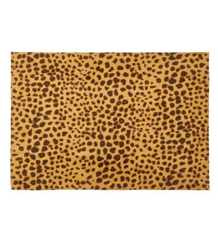 D'阿斯科利组对四豹长方形餐垫