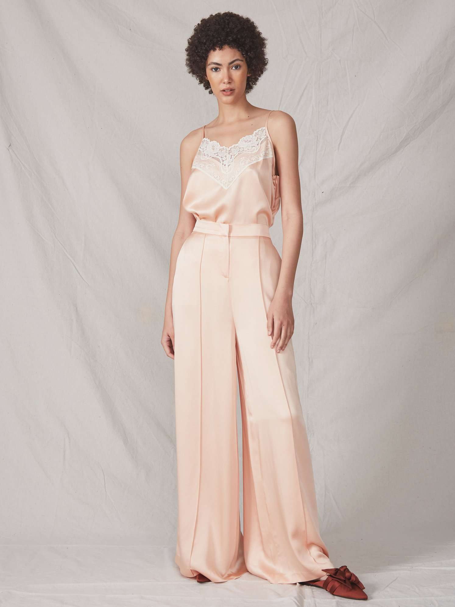 艾伦·施瓦茨蒂尔达宽腿裤在鲑鱼