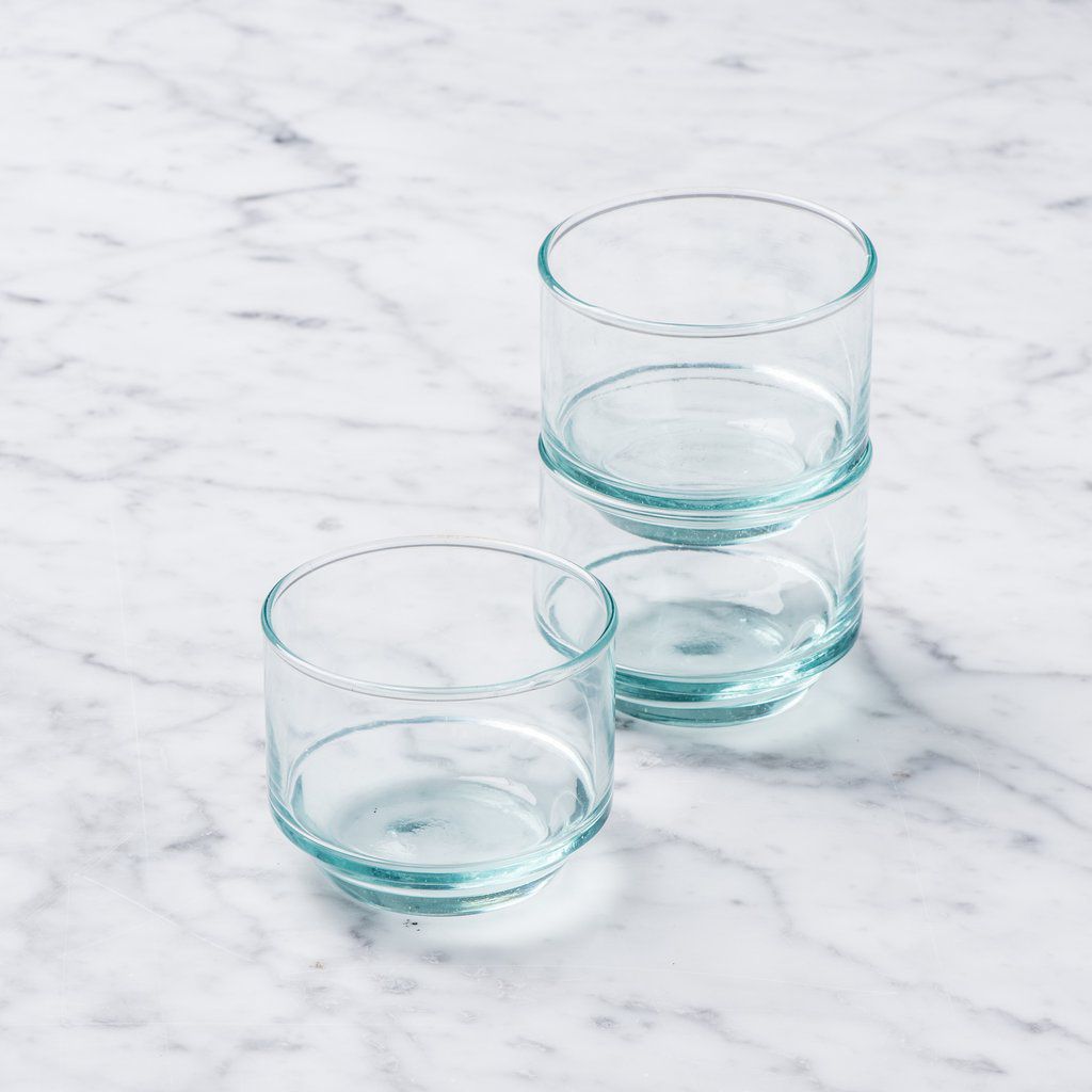 回收玻璃堆叠杯