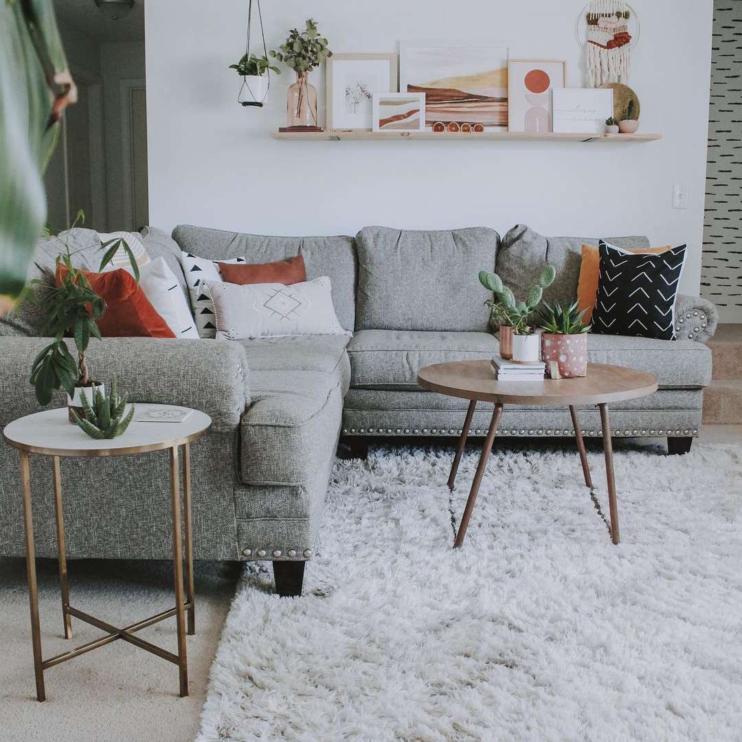 客厅地毯想法地毯顶部