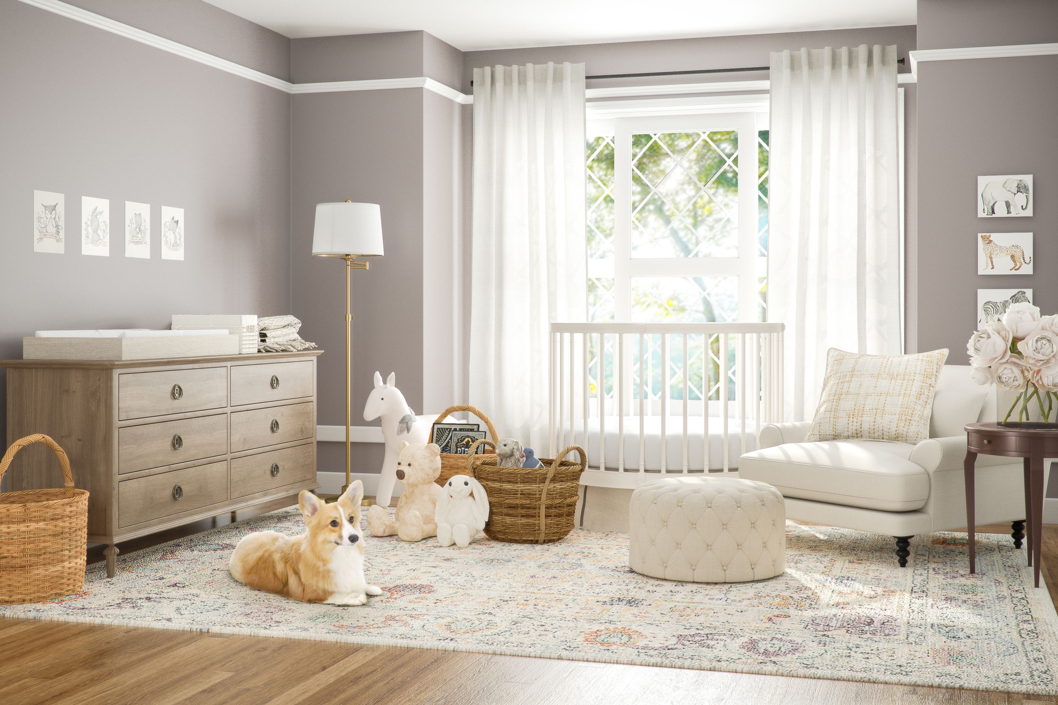 伊利沙伯女皇苗圃设计