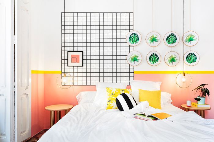 色块为卧室装饰的想法