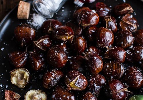 how to roast chestnuts — Salted Coffee Butter Roasted Chestnuts