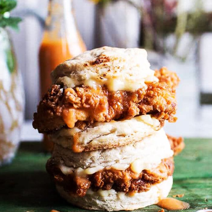 南方晚餐的想法 - 酸奶鸡肉饼干