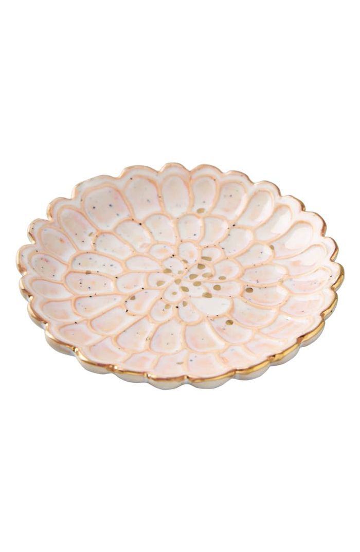 人类学菊花饰品托盘