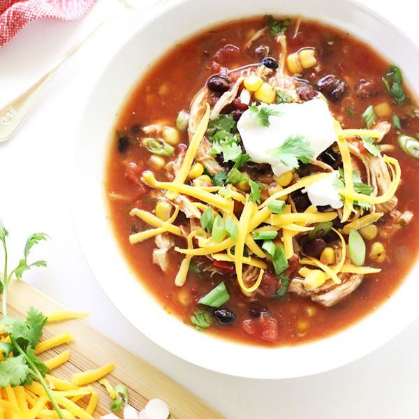 健康的慢炖锅crockpot食谱 - 安吉拉卷汤