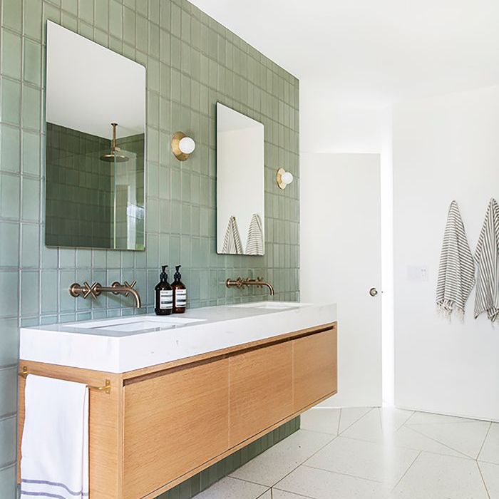 极简磁砖思路 - 堆积地铁瓷砖