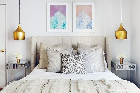 克莱尔·托马斯的现代卧室