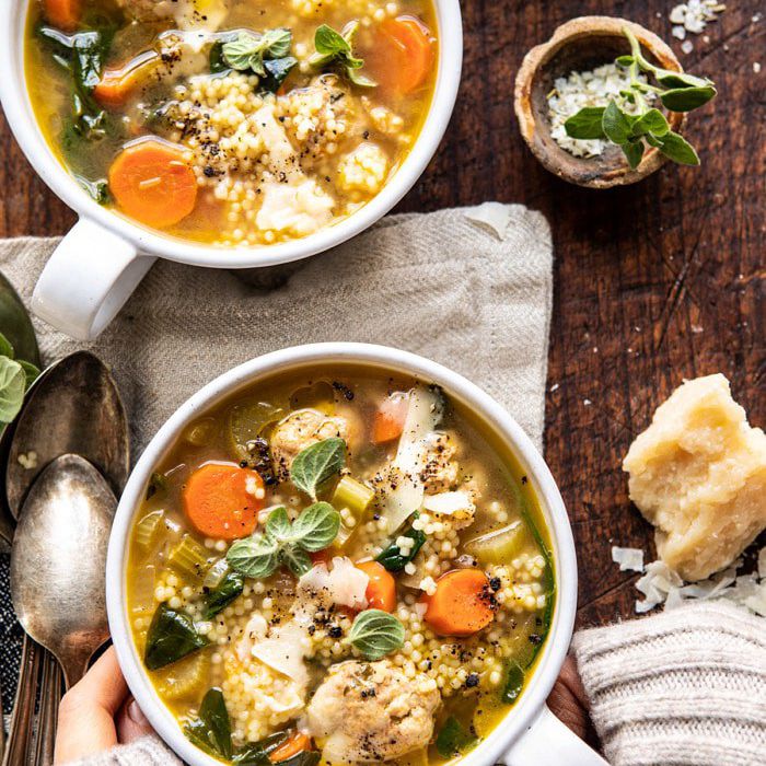 healthier italian wedding soup
