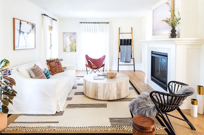 现代波西米亚客厅