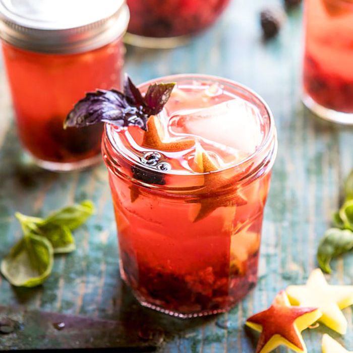 夏日鸡尾酒:玫瑰雪碧