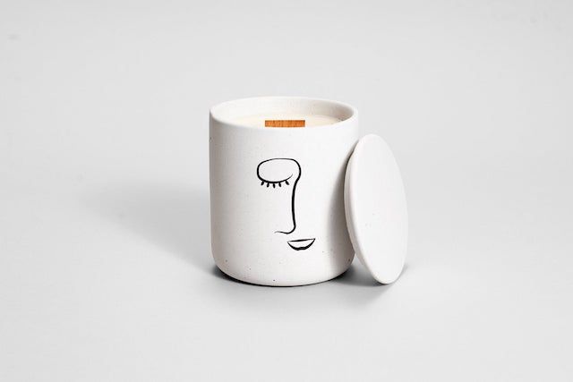 zoaconconcept脸2号大豆蜡烛