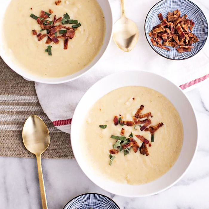 古感恩节食谱 - 花椰菜汤