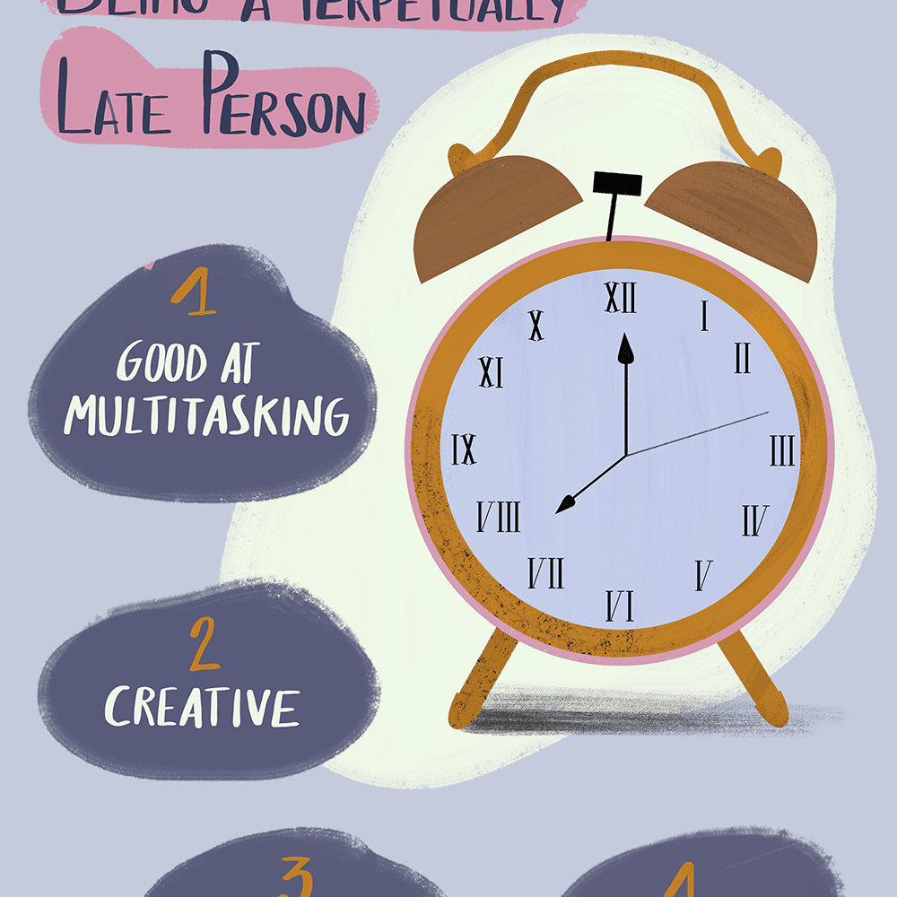 作为一个晚的人出乎意料的好处