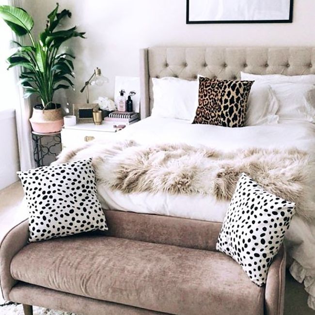 卧室的想法-承租人的卧室与纹理