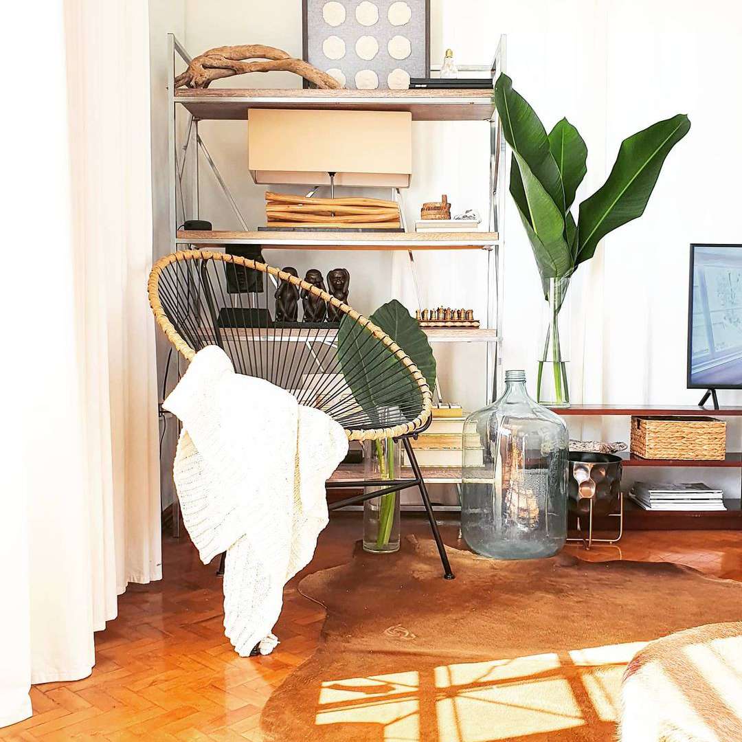 明亮而通风的单身垫