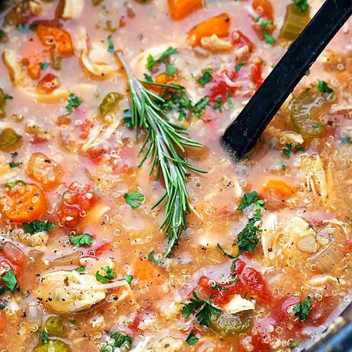 鸡藜麦蔬菜汤食谱