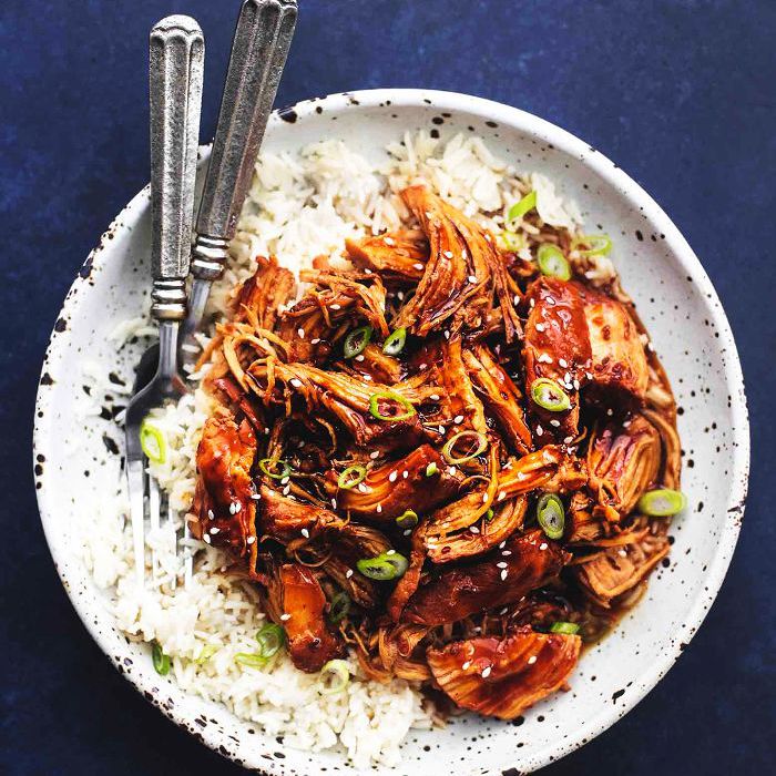 秋季Crockpot食谱：即时罐蜂蜜红烧鸡肉