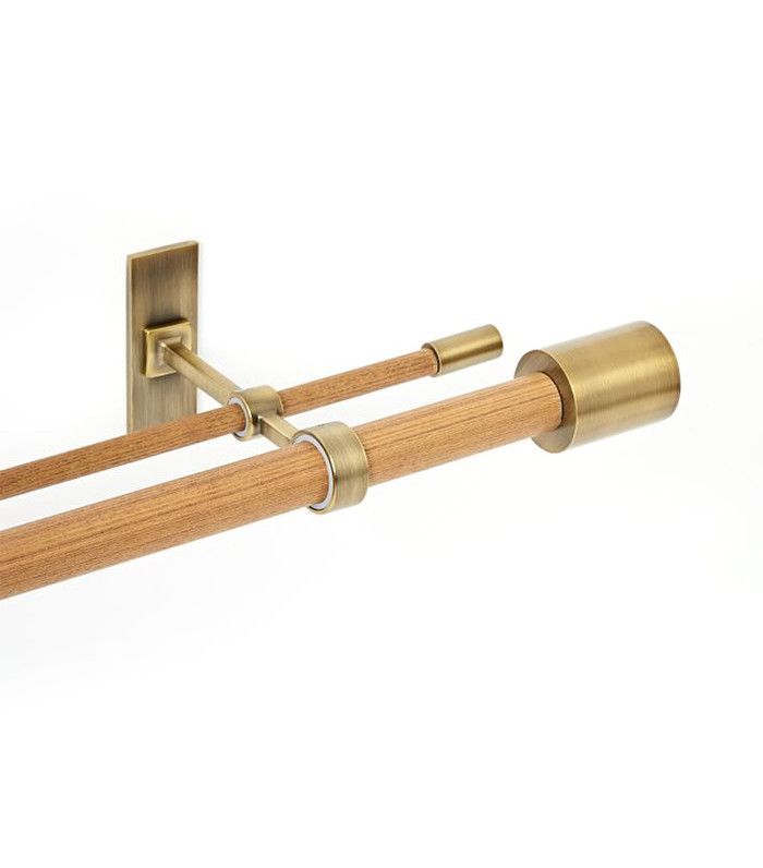 世纪中叶的木制双杆