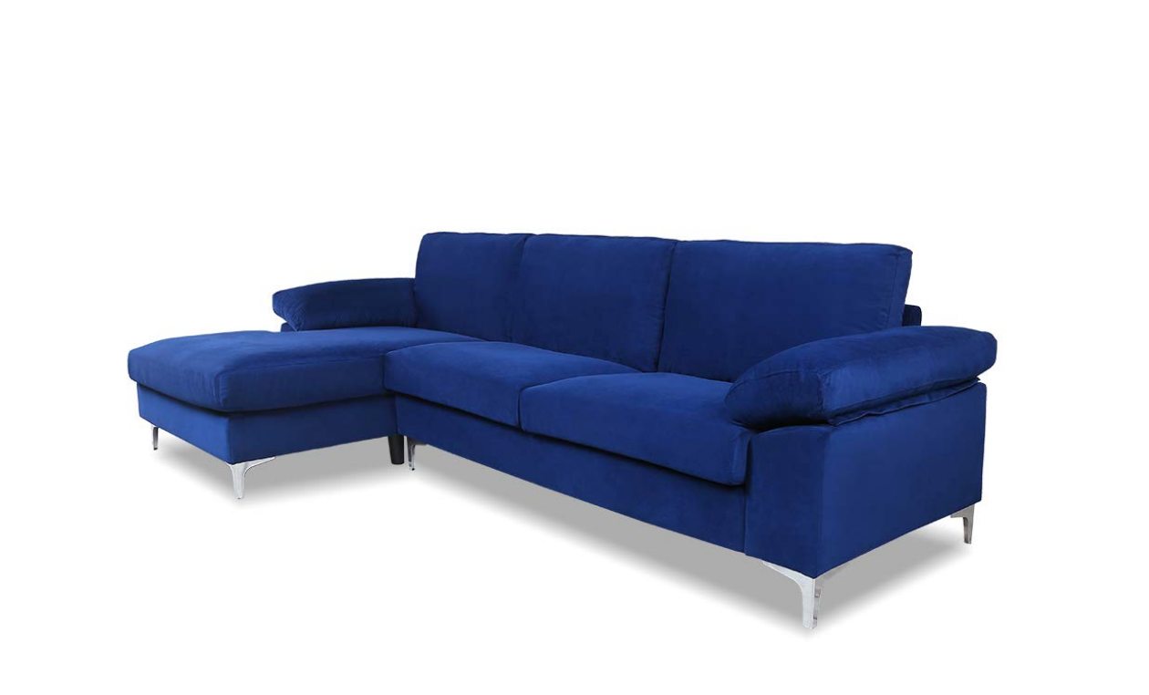 蓝色天鹅绒截面