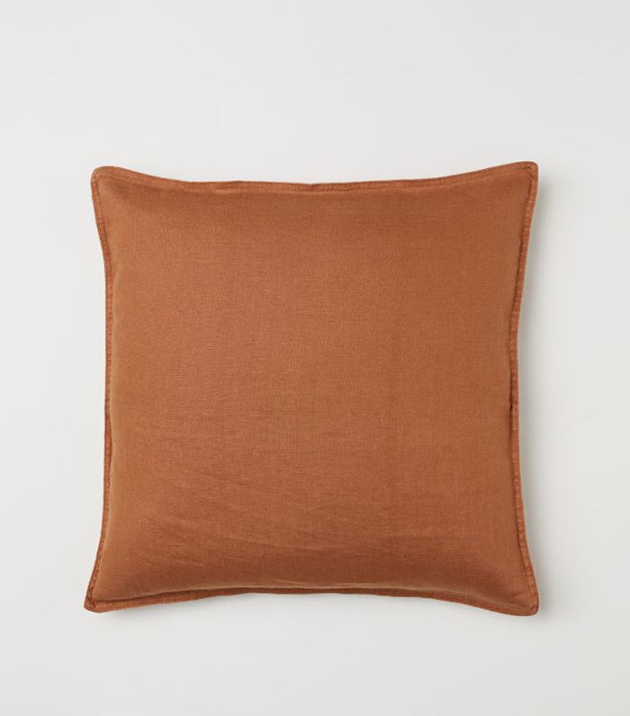 H&M水洗亚麻靠垫套