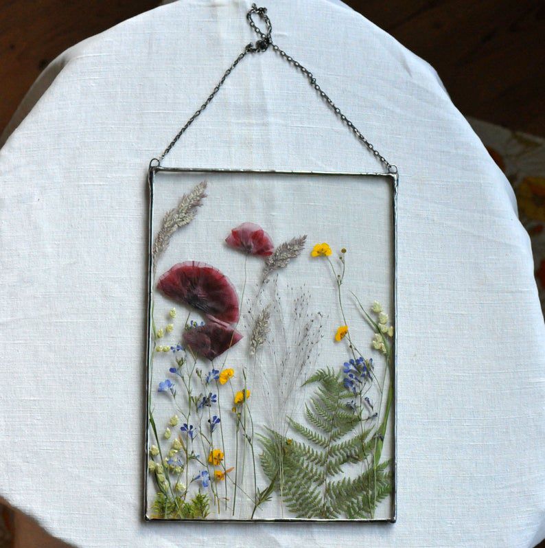 Mariaela按下花艺术浮动框架