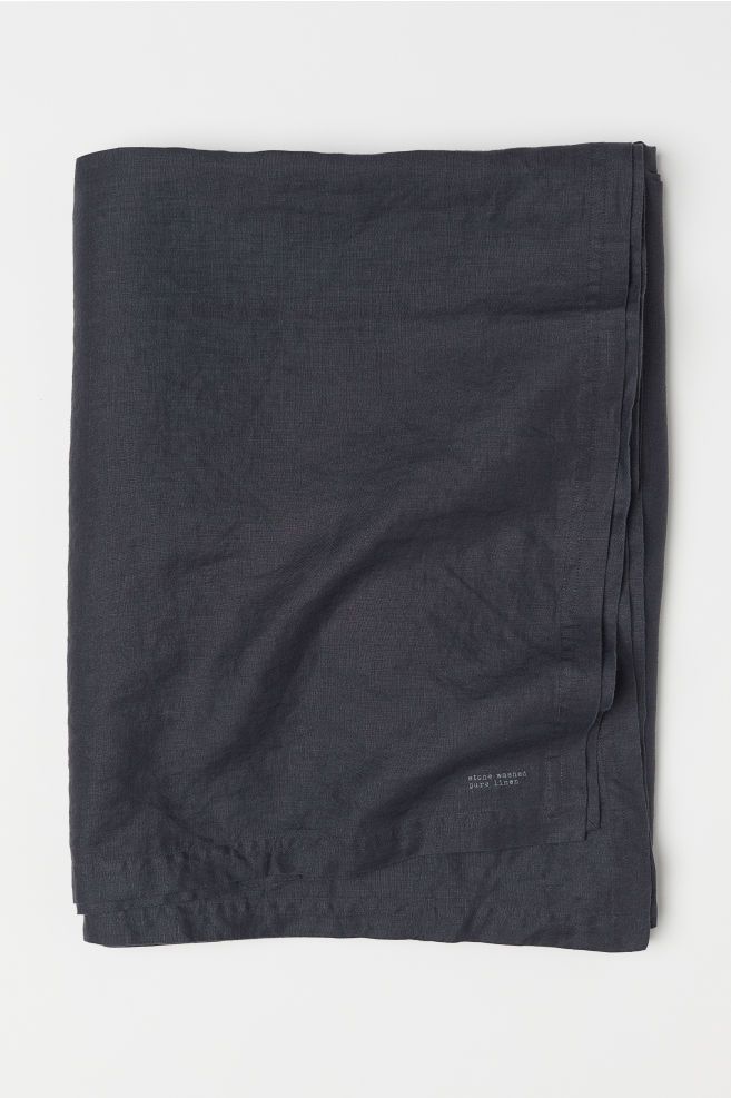 H＆M家的亚麻桌布