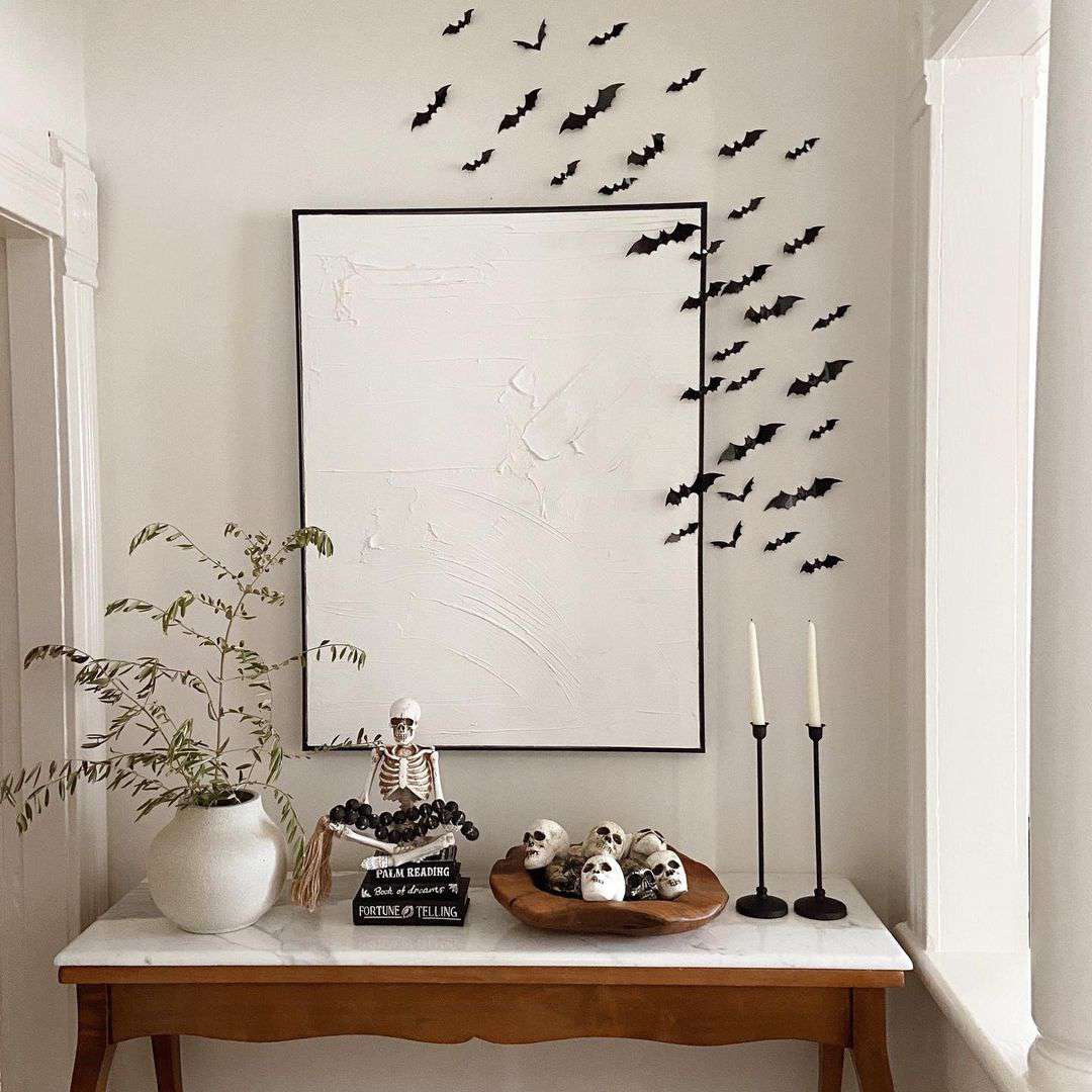 大帆布万圣节装饰