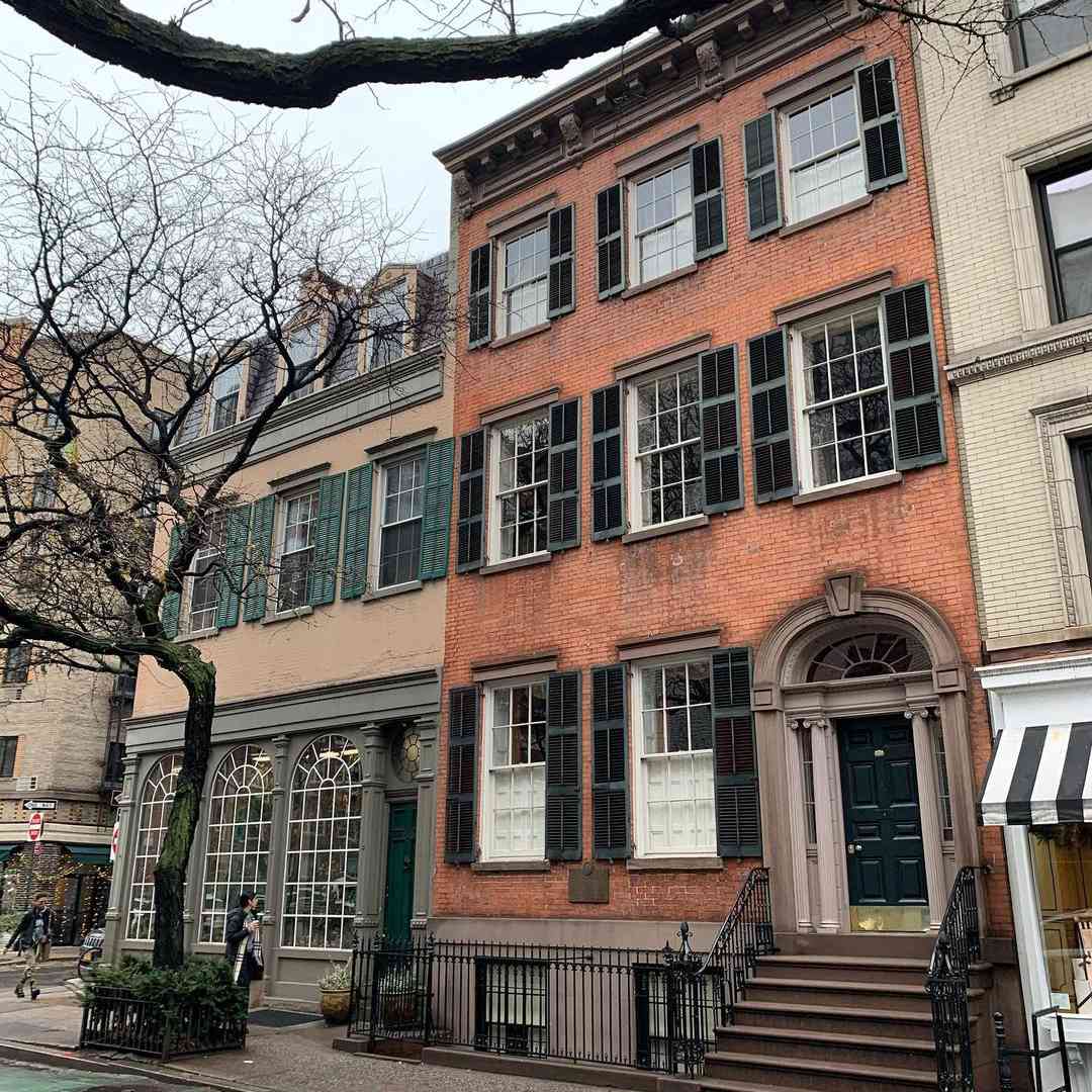 砖联邦风格的房子