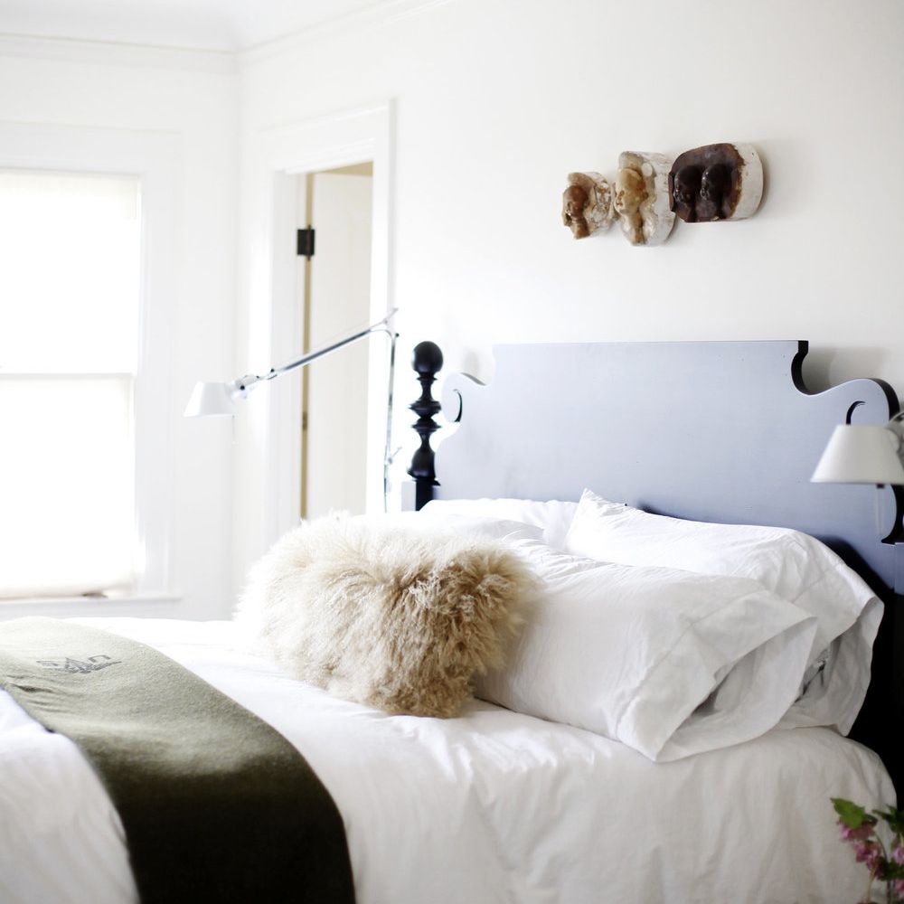 秋季装饰卧室羊皮