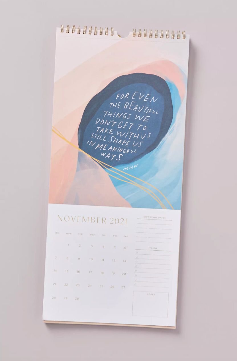 Morgan Harper Nichols 2021挂历