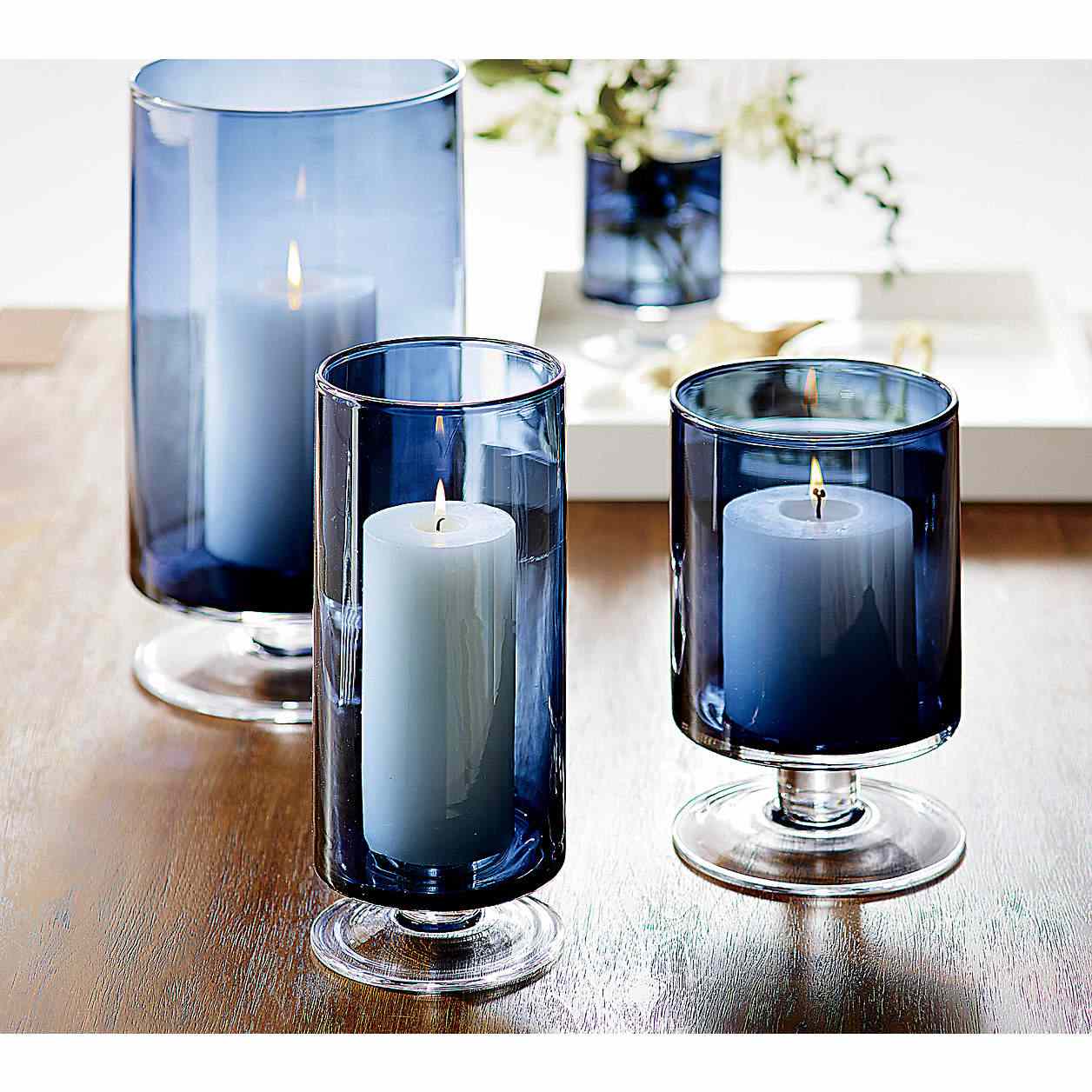 伦敦蓝色飓风烛台