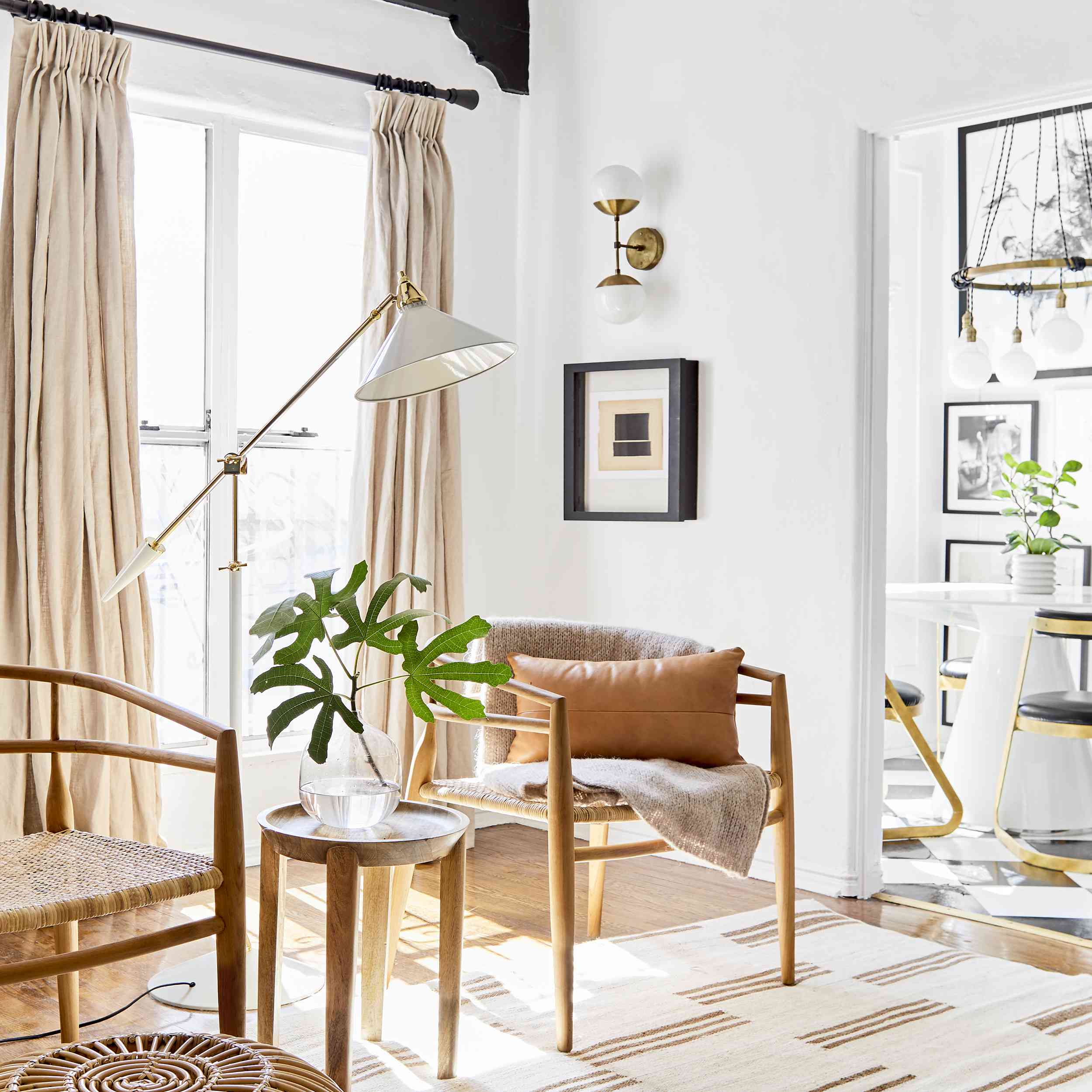 客厅与兵马俑色调