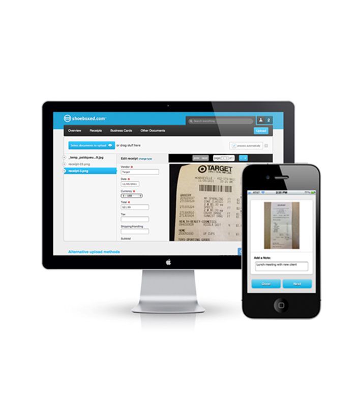 Shoeboxed收据跟踪器