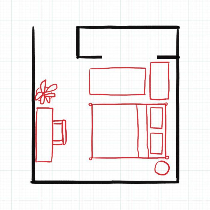 小卧室设计-全床